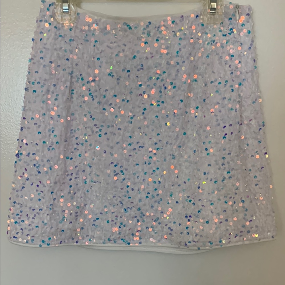 Storia Sequin Mini Skirt A-Line Cocktail